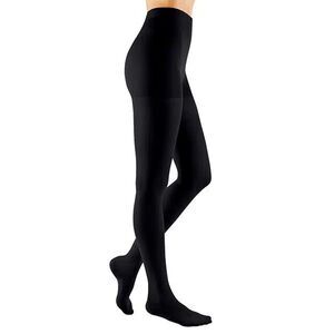 Mediven Comfort Sculpt Black 15-20 Mmhg Medium Compression Footed Tights Medi IV